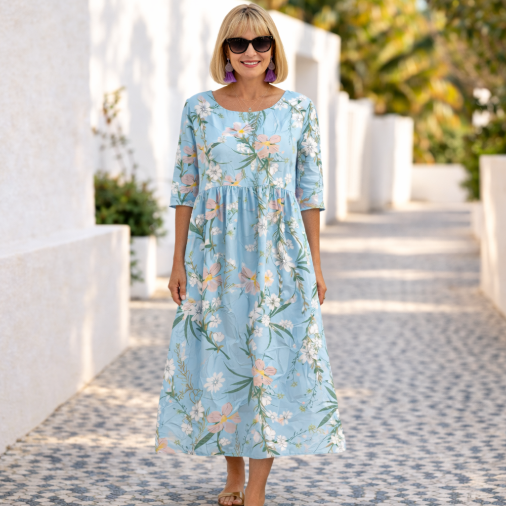 Mary | Sommer Blomsterkjole