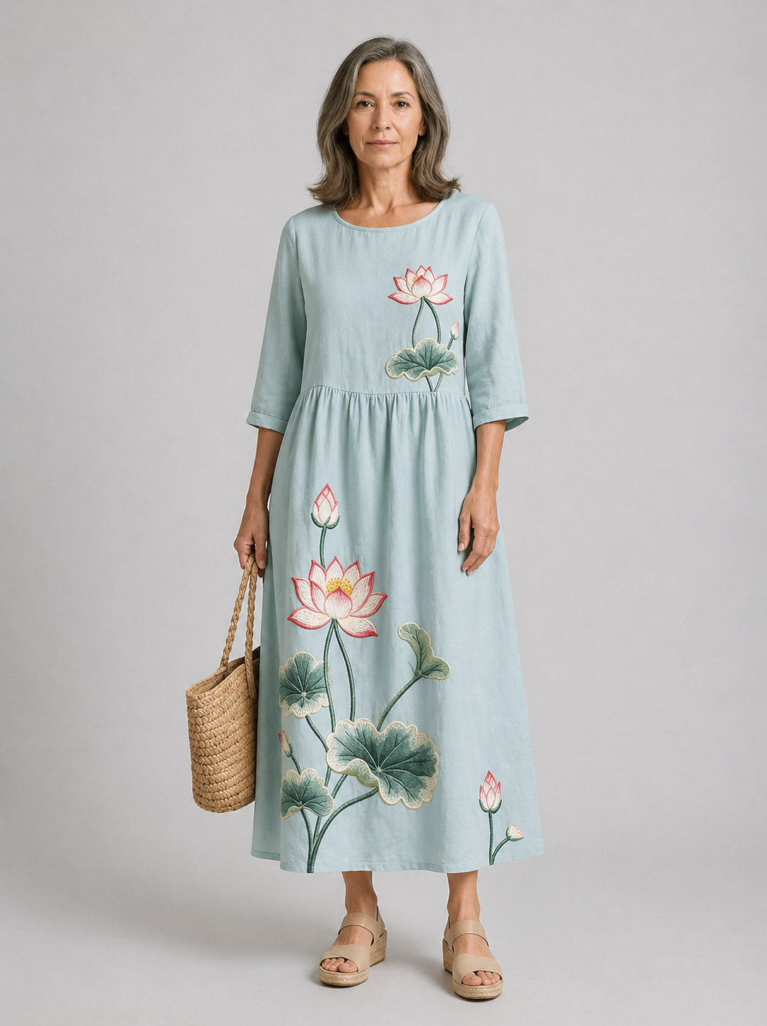 Rachel | Elegant Maxi Kjole